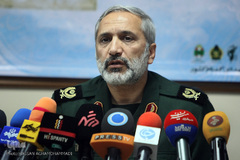 سردار سرتیپ دوم پاسدار «محمدرضا یزدی» رییس ستاد اجرایی مراسم تشییع  پیکرهای مطهر ۱۵۰شهید گمنام دفاع مقدس