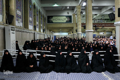 دیدار رئیس و مسئولان قوه قضائیه با رهبرانقلاب