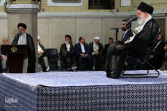 دیدار رئیس و مسئولان قوه قضائیه با رهبرانقلاب