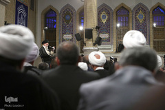 دیدار رئیس و مسئولان قوه قضائیه با رهبرانقلاب