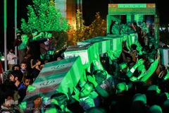 وداع با ۱۵۰ شهید تازه تفحص شده