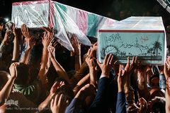 وداع با ۱۵۰ شهید تازه تفحص شده