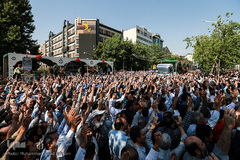 تشییع پیکر مطهر ۱۵۰ شهید دفاع مقدس