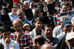 تشییع پیکر مطهر ۱۵۰ شهید دفاع مقدس