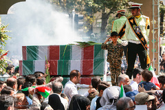 تشییع پیکر مطهر ۱۵۰ شهید دفاع مقدس