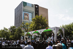 تشییع پیکر مطهر ۱۵۰ شهید دفاع مقدس