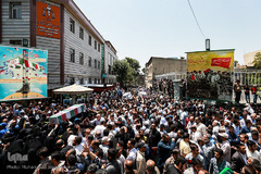 تشییع پیکر مطهر ۱۵۰ شهید دفاع مقدس