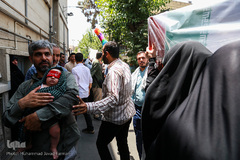 تشییع پیکر مطهر ۱۵۰ شهید دفاع مقدس