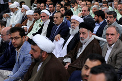 دیدار کارگزاران حج ۹۸ با حضرت آیت‌الله العظمی خامنه‌ای، رهبر معظم انقلاب اسلامی