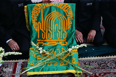 آئین تعویض پرچم حرم حضرت معصومه(س)