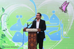 آئین تعویض پرچم حرم حضرت معصومه(س)