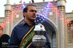 آئین تعویض پرچم حرم حضرت معصومه(س)