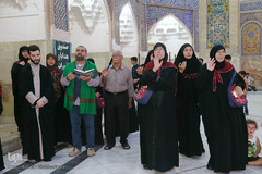 آئین تعویض پرچم حرم حضرت معصومه(س)