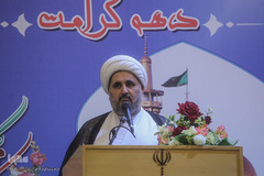 آیین افتتاحیه برنامه‌های دهه کرامت در حرم عبدالعظیم حسنی (ع)