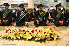 آیین خطبه خوانی در روز ولادت کریمه اهل بیت حضرت معصومه(س)