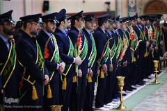 آیین خطبه خوانی در روز ولادت کریمه اهل بیت حضرت معصومه(س)