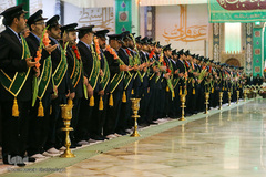 آیین خطبه خوانی در روز ولادت کریمه اهل بیت حضرت معصومه(س)