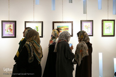 افتتاح نمایشگاه گروهی گل های فیروزه ای