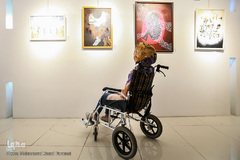 افتتاح نمایشگاه گروهی گل های فیروزه ای