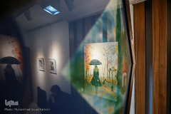 افتتاح نمایشگاه گروهی گل های فیروزه ای