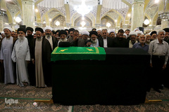 تشییع پیکر «آیت الله حسینی شاهرودی»