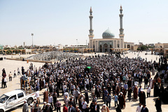 تشییع پیکر «آیت الله حسینی شاهرودی»