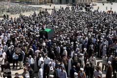 تشییع پیکر «آیت الله حسینی شاهرودی»