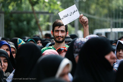 تجمع بزرگ دختران انقلاب در ورزشگاه شهید شیرودی