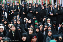 تجمع بزرگ دختران انقلاب در ورزشگاه شهید شیرودی