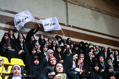 تجمع بزرگ دختران انقلاب در ورزشگاه شهید شیرودی