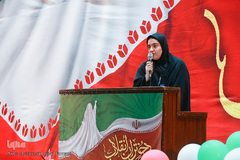 تجمع بزرگ دختران انقلاب در ورزشگاه شهید شیرودی