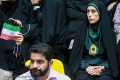 تجمع بزرگ دختران انقلاب در ورزشگاه شهید شیرودی