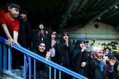 تجمع بزرگ دختران انقلاب در ورزشگاه شهید شیرودی