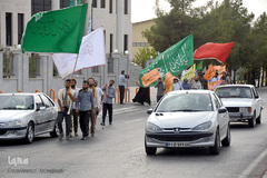 کاروان زائران پیاده امام رضا(ع)