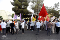 کاروان زائران پیاده امام رضا(ع)