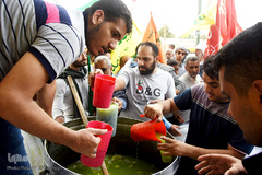 کاروان زائران پیاده امام رضا(ع)