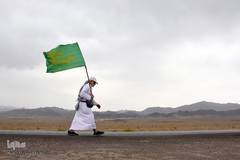 کاروان زائران پیاده امام رضا(ع)