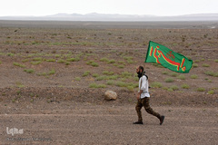 کاروان زائران پیاده امام رضا(ع)