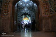 شب میلاد امام رضا(ع) در بارگاه کریمه اهل بیت(س)