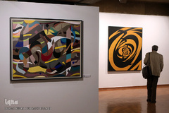 نمایشگاه خط نگاره بهمن پناهی در فرهنگسرای نیاوران