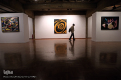 نمایشگاه خط نگاره بهمن پناهی در فرهنگسرای نیاوران