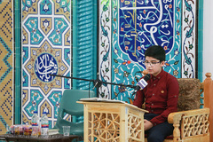 محمدرضا حاتمی جشن ختم قرآن جلسه استاد ملکشاهی