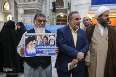 تجدید میثاق کارکنان شورای هماهنگی تبلیغات اسلامی با آرمان‌های امام خمینی(ره)