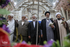 تجدید میثاق کارکنان شورای هماهنگی تبلیغات اسلامی با آرمان‌های امام خمینی(ره)