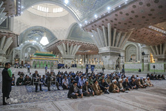 تجدید میثاق کارکنان شورای هماهنگی تبلیغات اسلامی با آرمان‌های امام خمینی(ره)