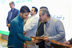 اختتامیه مسابقات سراسری قرآن دانش‌آموزان پسر در مشهد