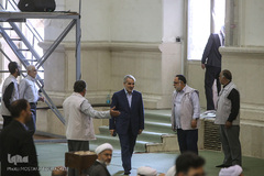 حضور محمدباقر نوبخت در نمازجمعه تهران/ 11 مرداد ۹۸
