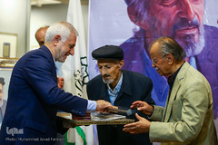 نکوداشت استاد خوشنویسی علی راهجیری