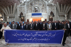 تجدید میثاق جهاد گران دانشگاهی با آرمانهای رهبر کبیر انقلاب