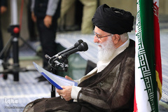 دیدار مدال‌آوران المپیادهای علمی و اعضای تیم ملی والیبال جوانان با رهبر انقلاب